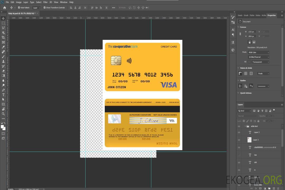 Royaume-Uni La carte visa bancaire coopérative template Royaume-Uni La carte visa bancaire coopérative template